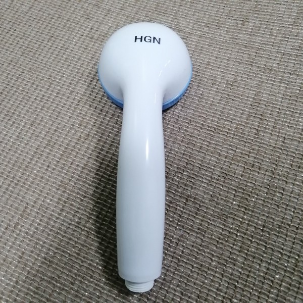 HGN Handheld Shower Head - 5 Spray Settings, White