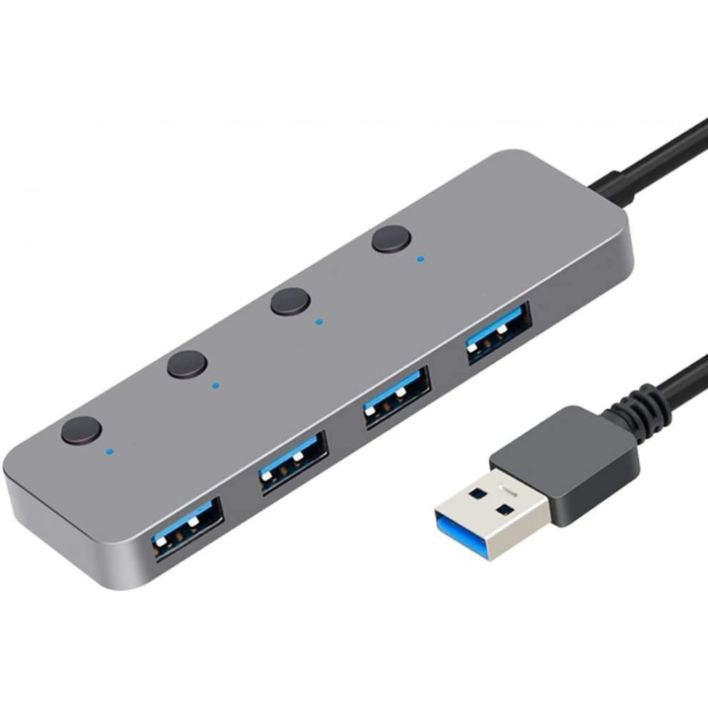 Upgraded Version USB Hub 4-Ports USB