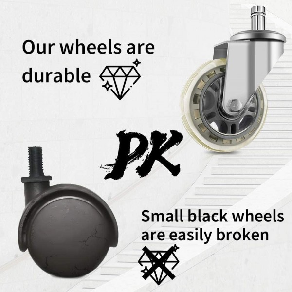  Adjustable Rolling Stool Can be Used as The Office Stool and Swivel Stool, Rolling Stool can Also Slide in Cloth Carpets.