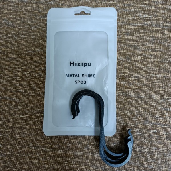 Hizipu metal hooks, 5Pack Aluminum S Shaped Hooks, Matte Finish S Hooks
